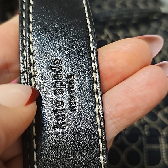 Kate Spade New York Black Fabric and Fuchia Suede Interior. - Picture 5 of 13